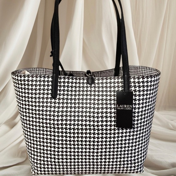 LAUREN RALPH LAUREN Reversible Tote / Purse NWT - Picture 3 of 12